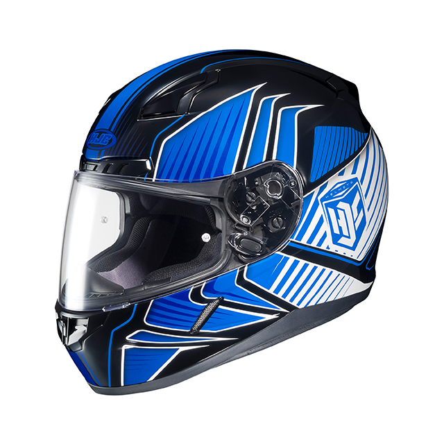 HJC CL-17 REDLINE HELMET MC-2